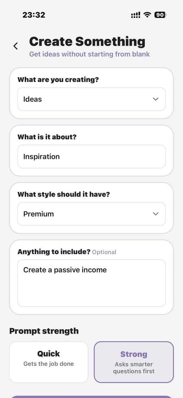 Arcoo domain input screen — light mode